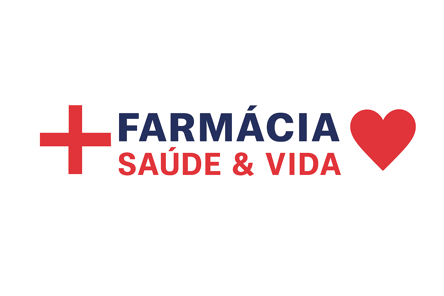 Logo Farmácia Saúde e Vida